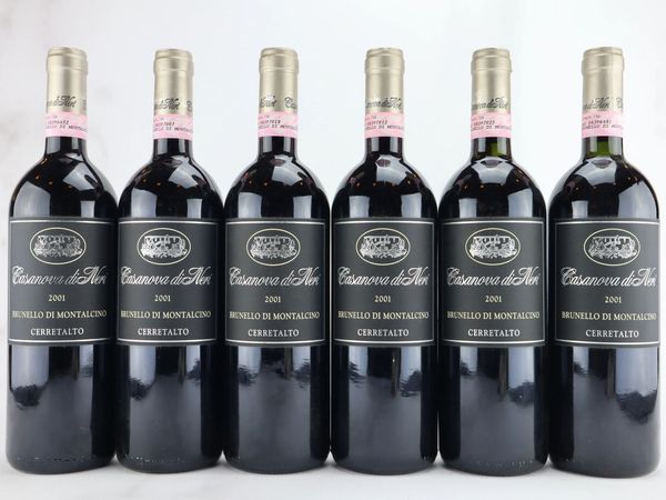 Brunello di Montalcino Cerretalto Riserva Casanova di Neri 2001  - Asta ALCHIMIA - Vini Pregiati e da Collezione - Associazione Nazionale - Case d'Asta italiane