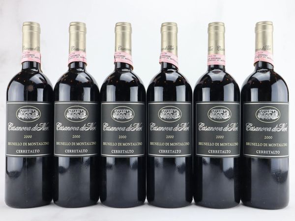 Brunello di Montalcino Cerretalto Riserva Casanova di Neri 2000  - Asta ALCHIMIA - Vini Pregiati e da Collezione - Associazione Nazionale - Case d'Asta italiane