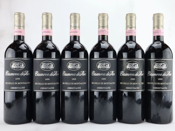 Brunello di Montalcino Cerretalto Riserva Casanova di Neri 1999  - Asta ALCHIMIA - Vini Pregiati e da Collezione - Associazione Nazionale - Case d'Asta italiane