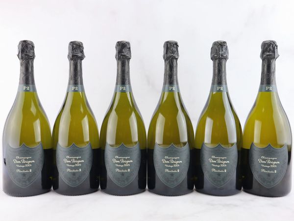 Dom Pérignon P2 2004  - Asta ALCHIMIA - Vini Pregiati e da Collezione - Associazione Nazionale - Case d'Asta italiane