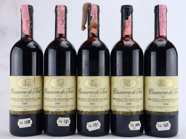 Brunello di Montalcino Cerretalto Riserva Casanova di Neri 1988  - Asta ALCHIMIA - Vini Pregiati e da Collezione - Associazione Nazionale - Case d'Asta italiane