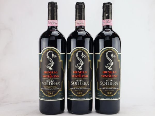 Brunello di Montalcino Case Basse Riserva Gianfranco Soldera 2005  - Asta ALCHIMIA - Vini Pregiati e da Collezione - Associazione Nazionale - Case d'Asta italiane