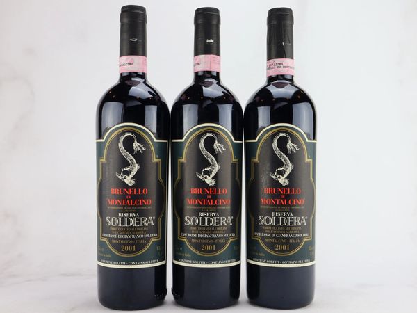 Brunello di Montalcino Case Basse Riserva Gianfranco Soldera 2001  - Asta ALCHIMIA - Vini Pregiati e da Collezione - Associazione Nazionale - Case d'Asta italiane