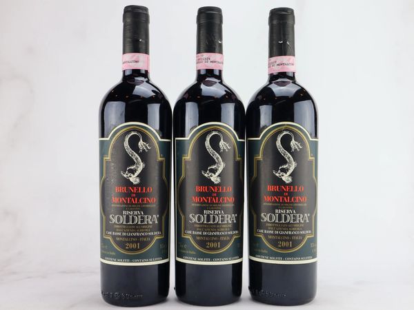 Brunello di Montalcino Case Basse Riserva Gianfranco Soldera 2001  - Asta ALCHIMIA - Vini Pregiati e da Collezione - Associazione Nazionale - Case d'Asta italiane