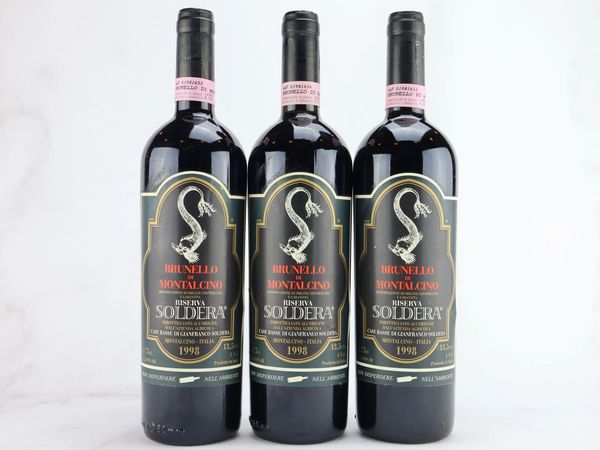 Brunello di Montalcino Case Basse Riserva Gianfranco Soldera 1998  - Asta ALCHIMIA - Vini Pregiati e da Collezione - Associazione Nazionale - Case d'Asta italiane