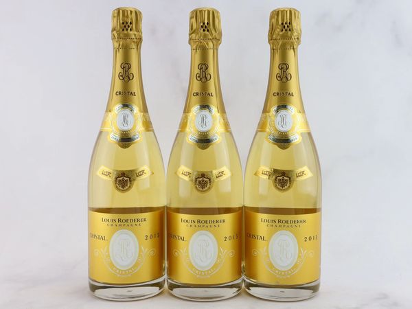 Cristal Louis Roederer 2015  - Asta ALCHIMIA - Vini Pregiati e da Collezione - Associazione Nazionale - Case d'Asta italiane