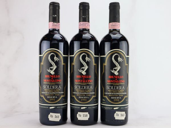 Brunello di Montalcino Case Basse Riserva Gianfranco Soldera 1991  - Asta ALCHIMIA - Vini Pregiati e da Collezione - Associazione Nazionale - Case d'Asta italiane