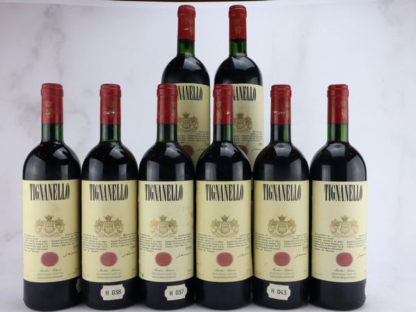 Tignanello Antinori 1990  - Asta ALCHIMIA - Vini Pregiati e da Collezione - Associazione Nazionale - Case d'Asta italiane