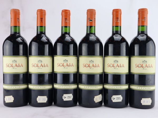 Solaia Antinori 1996  - Asta ALCHIMIA - Vini Pregiati e da Collezione - Associazione Nazionale - Case d'Asta italiane