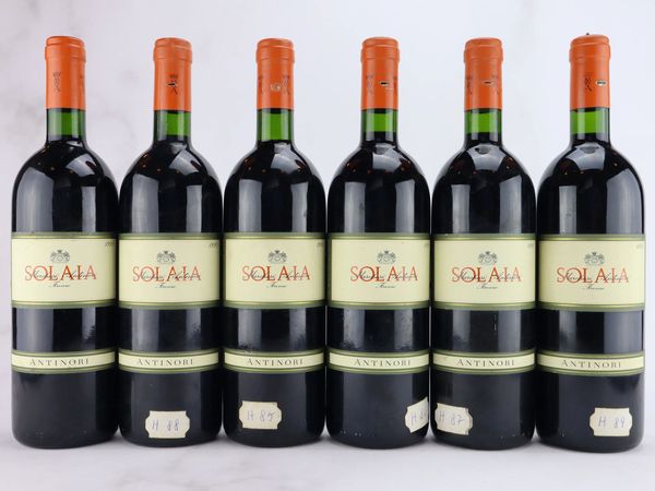 Solaia Antinori 1995  - Asta ALCHIMIA - Vini Pregiati e da Collezione - Associazione Nazionale - Case d'Asta italiane