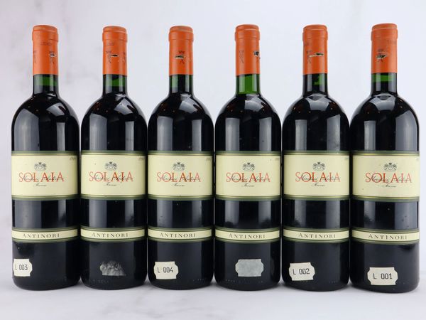 Solaia Antinori 1991  - Asta ALCHIMIA - Vini Pregiati e da Collezione - Associazione Nazionale - Case d'Asta italiane