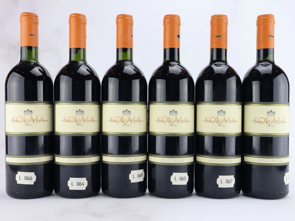 Solaia Antinori 1987  - Asta ALCHIMIA - Vini Pregiati e da Collezione - Associazione Nazionale - Case d'Asta italiane