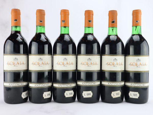 Solaia Antinori 1979  - Asta ALCHIMIA - Vini Pregiati e da Collezione - Associazione Nazionale - Case d'Asta italiane