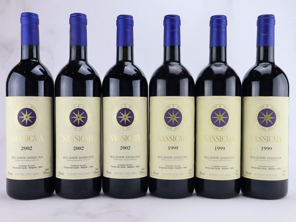 Sassicaia Tenuta San Guido  - Asta ALCHIMIA - Vini Pregiati e da Collezione - Associazione Nazionale - Case d'Asta italiane