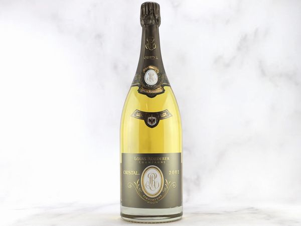 Cristal Vinothèque Louis Roederer 2002  - Asta ALCHIMIA - Vini Pregiati e da Collezione - Associazione Nazionale - Case d'Asta italiane