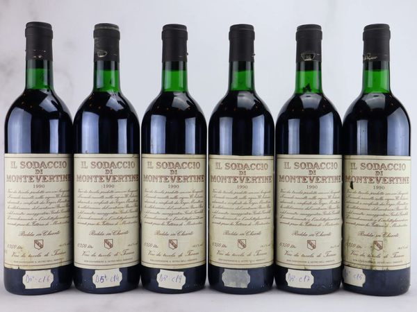 Il Sodaccio Montevertine 1990  - Asta ALCHIMIA - Vini Pregiati e da Collezione - Associazione Nazionale - Case d'Asta italiane