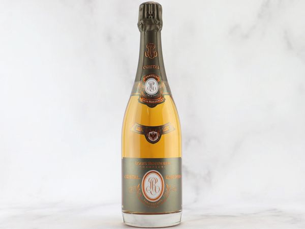 Cristal Vinothèque Rosé Louis Roederer 2002  - Asta ALCHIMIA - Vini Pregiati e da Collezione - Associazione Nazionale - Case d'Asta italiane