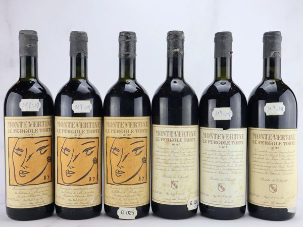 Le Pergole Torte Montevertine 1987  - Asta ALCHIMIA - Vini Pregiati e da Collezione - Associazione Nazionale - Case d'Asta italiane