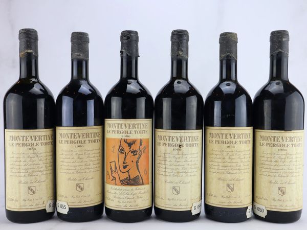 Le Pergole Torte Montevertine 1986  - Asta ALCHIMIA - Vini Pregiati e da Collezione - Associazione Nazionale - Case d'Asta italiane