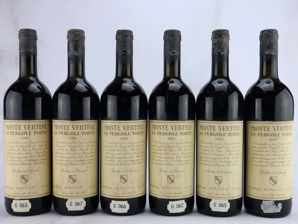 Le Pergole Torte Montevertine 1985  - Asta ALCHIMIA - Vini Pregiati e da Collezione - Associazione Nazionale - Case d'Asta italiane