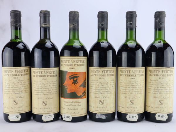 Le Pergole Torte Montevertine 1983  - Asta ALCHIMIA - Vini Pregiati e da Collezione - Associazione Nazionale - Case d'Asta italiane