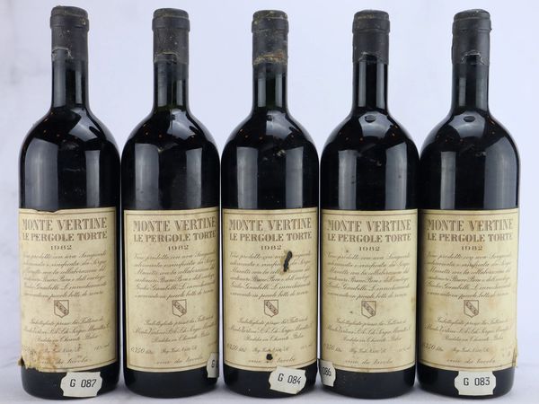 Le Pergole Torte Montevertine 1982  - Asta ALCHIMIA - Vini Pregiati e da Collezione - Associazione Nazionale - Case d'Asta italiane