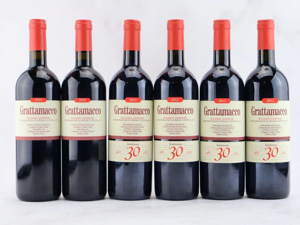 Grattamacco Podere Grattamacco  - Asta ALCHIMIA - Vini Pregiati e da Collezione - Associazione Nazionale - Case d'Asta italiane