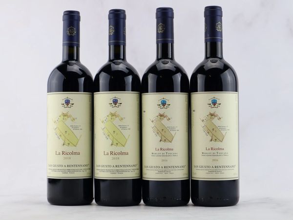 La Ricolma San Giusto a Rentennano  - Asta ALCHIMIA - Vini Pregiati e da Collezione - Associazione Nazionale - Case d'Asta italiane