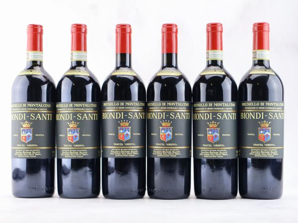 Brunello di Montalcino Biondi Santi  - Asta ALCHIMIA - Vini Pregiati e da Collezione - Associazione Nazionale - Case d'Asta italiane