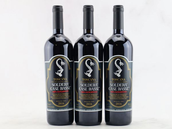 Sangiovese 100% Case Basse Gianfranco Soldera 2016  - Asta ALCHIMIA - Vini Pregiati e da Collezione - Associazione Nazionale - Case d'Asta italiane