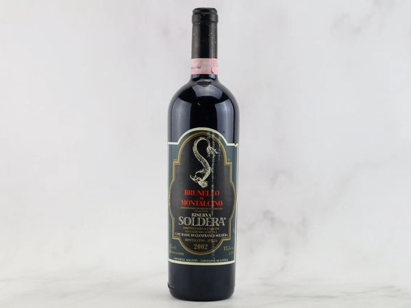 Brunello di Montalcino Case Basse Riserva Gianfranco Soldera 2002  - Asta ALCHIMIA - Vini Pregiati e da Collezione - Associazione Nazionale - Case d'Asta italiane