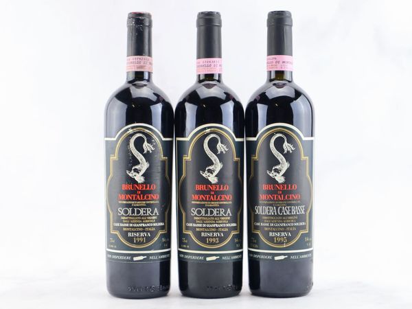 Brunello di Montalcino Case Basse Riserva Gianfranco Soldera  - Asta ALCHIMIA - Vini Pregiati e da Collezione - Associazione Nazionale - Case d'Asta italiane