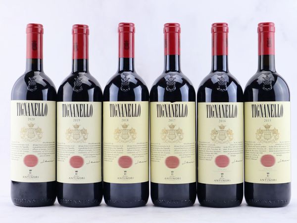 Tignanello Antinori  - Asta ALCHIMIA - Vini Pregiati e da Collezione - Associazione Nazionale - Case d'Asta italiane