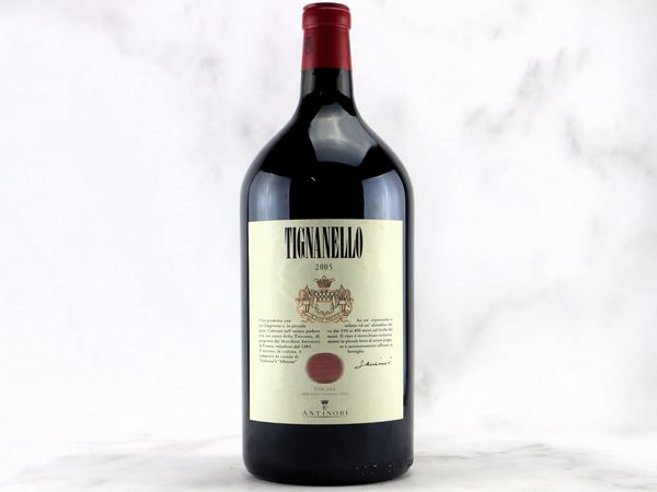 Tignanello Antinori 2005  - Asta ALCHIMIA - Vini Pregiati e da Collezione - Associazione Nazionale - Case d'Asta italiane