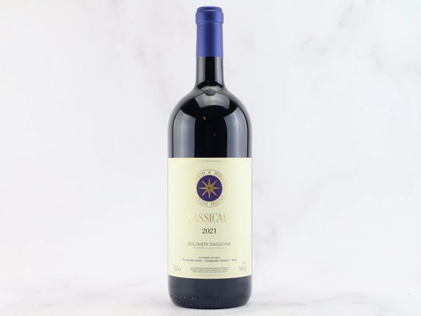 Sassicaia Tenuta San Guido 2021  - Asta ALCHIMIA - Vini Pregiati e da Collezione - Associazione Nazionale - Case d'Asta italiane