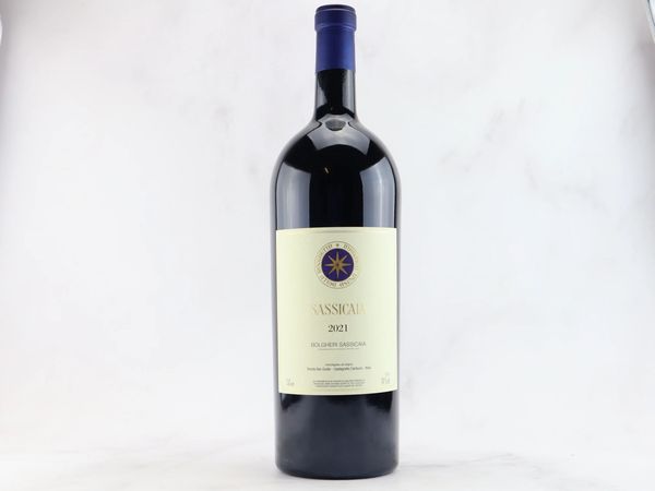 Sassicaia Tenuta San Guido 2021  - Asta ALCHIMIA - Vini Pregiati e da Collezione - Associazione Nazionale - Case d'Asta italiane