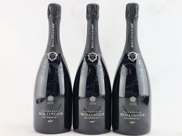 Bollinger La Grande Anne James Bond 007 Edition 2011  - Asta ALCHIMIA - Vini Pregiati e da Collezione - Associazione Nazionale - Case d'Asta italiane