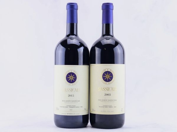 Sassicaia Tenuta San Guido  - Asta ALCHIMIA - Vini Pregiati e da Collezione - Associazione Nazionale - Case d'Asta italiane