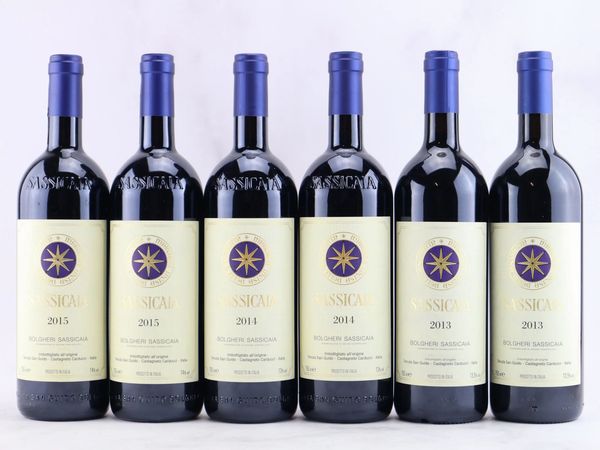 Sassicaia Tenuta San Guido  - Asta ALCHIMIA - Vini Pregiati e da Collezione - Associazione Nazionale - Case d'Asta italiane