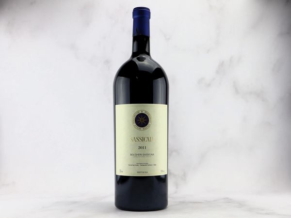 Sassicaia Tenuta San Guido 2011  - Asta ALCHIMIA - Vini Pregiati e da Collezione - Associazione Nazionale - Case d'Asta italiane