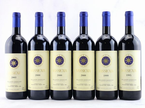 Sassicaia Tenuta San Guido  - Asta ALCHIMIA - Vini Pregiati e da Collezione - Associazione Nazionale - Case d'Asta italiane