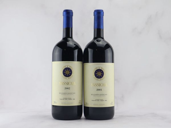 Sassicaia Tenuta San Guido  - Asta ALCHIMIA - Vini Pregiati e da Collezione - Associazione Nazionale - Case d'Asta italiane