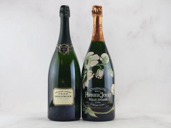 Selezione Champagne 1996  - Asta ALCHIMIA - Vini Pregiati e da Collezione - Associazione Nazionale - Case d'Asta italiane