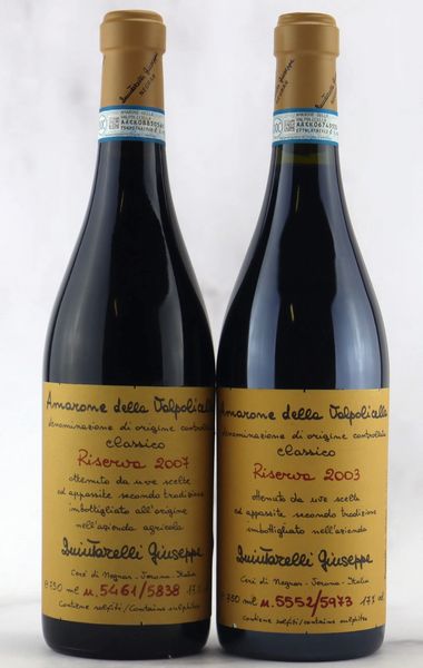 Amarone della Valpolicella Classico Riserva Giuseppe Quintarelli  - Asta ALCHIMIA - Vini Pregiati e da Collezione - Associazione Nazionale - Case d'Asta italiane