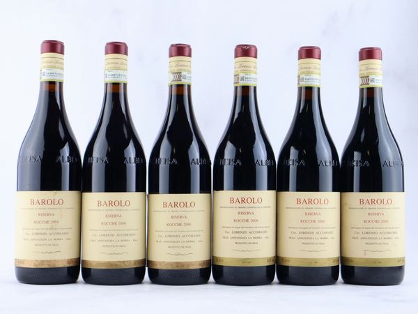 Barolo Rocche Riserva Lorenzo Accomasso  - Asta ALCHIMIA - Vini Pregiati e da Collezione - Associazione Nazionale - Case d'Asta italiane