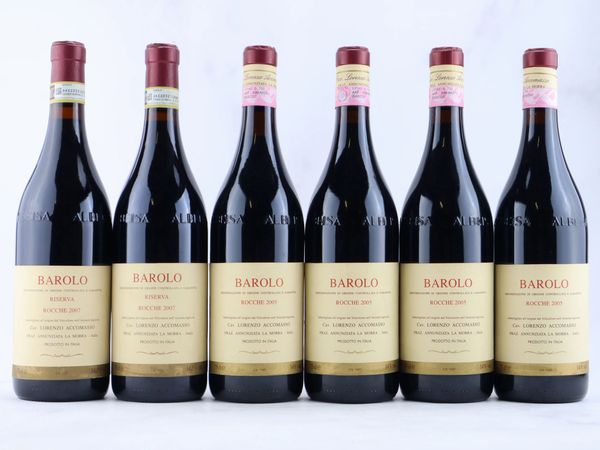 Barolo Rocche Lorenzo Accomasso  - Asta ALCHIMIA - Vini Pregiati e da Collezione - Associazione Nazionale - Case d'Asta italiane