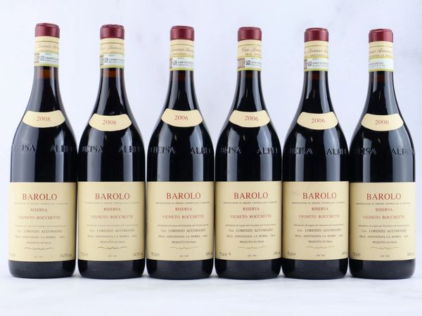 Barolo Riserva Vigna Rocchette Lorenzo Accomasso  - Asta ALCHIMIA - Vini Pregiati e da Collezione - Associazione Nazionale - Case d'Asta italiane