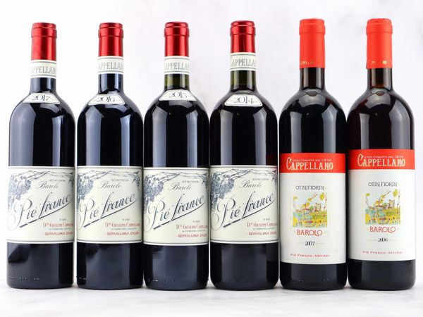 Barolo Pié Franco Otin Fiorin Cappellano  - Asta ALCHIMIA - Vini Pregiati e da Collezione - Associazione Nazionale - Case d'Asta italiane