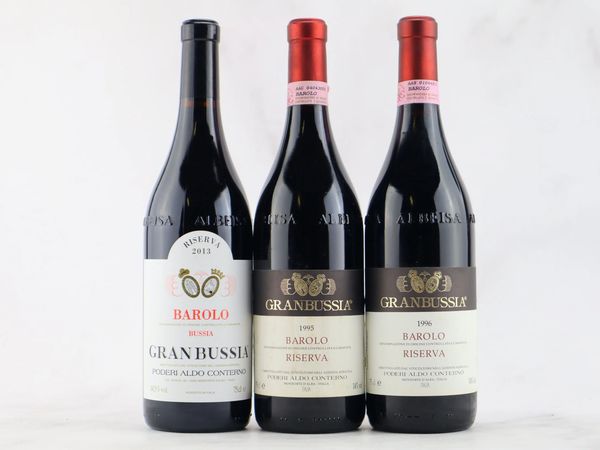 Barolo Riserva Granbussia Poderi Aldo Conterno  - Asta ALCHIMIA - Vini Pregiati e da Collezione - Associazione Nazionale - Case d'Asta italiane