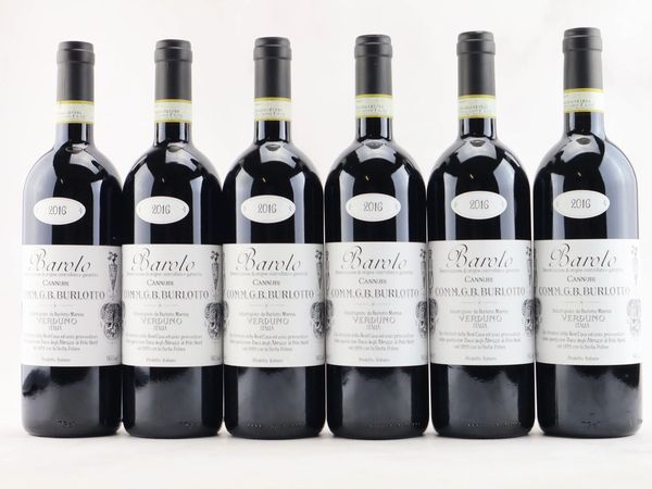 Barolo Cannubi G. B. Burlotto 2016  - Asta ALCHIMIA - Vini Pregiati e da Collezione - Associazione Nazionale - Case d'Asta italiane